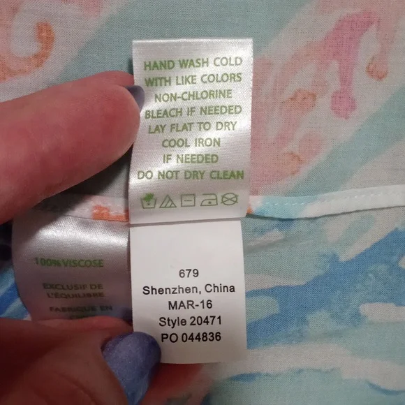 🌊HTF Lilly Pulitzer🌊 - Jasmine Caftan - Picture 14 of 16